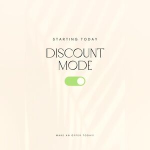 Discount Mode Activated ✅ Make an offer today!